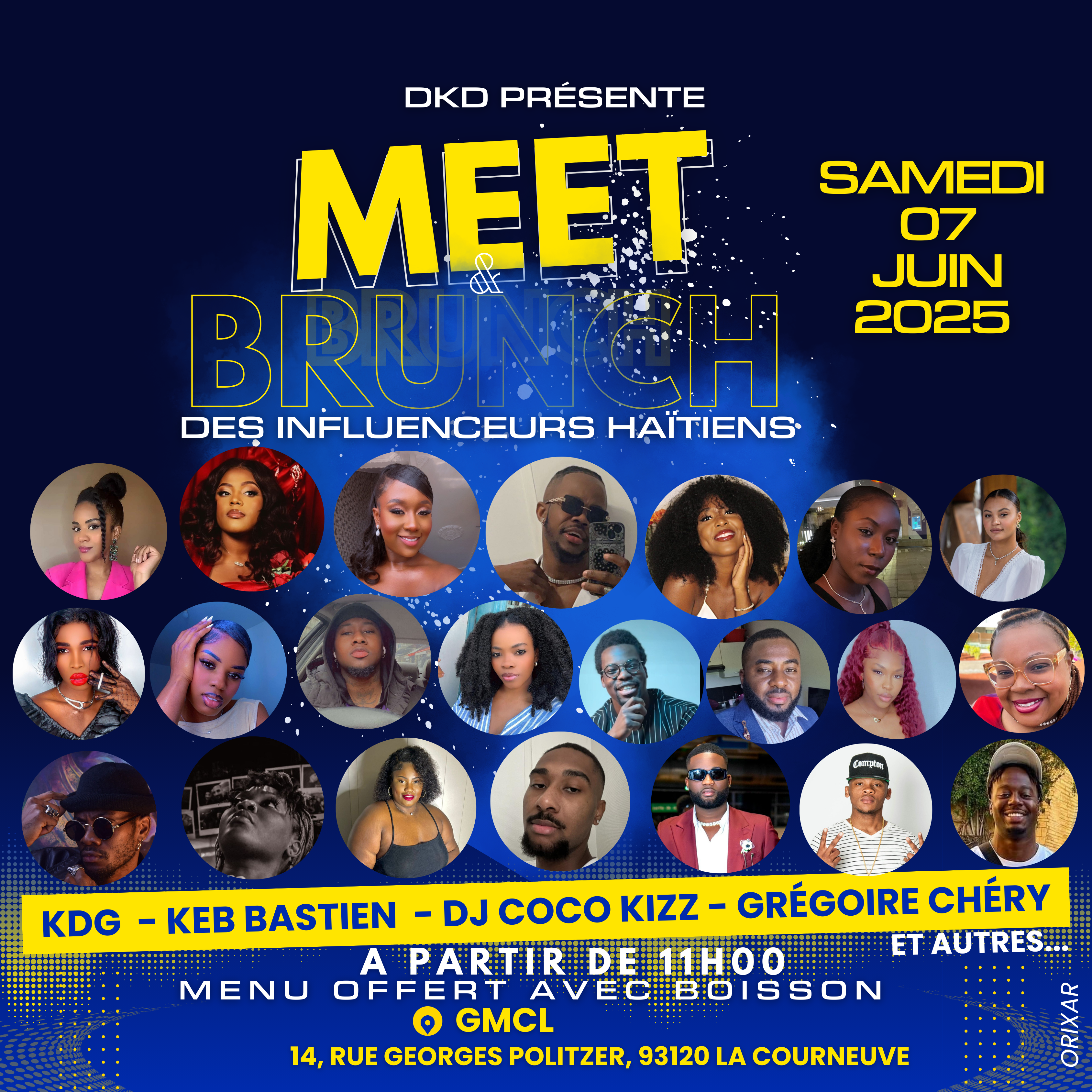 Meet and brunch des influenceurs haïtiens image de présentation