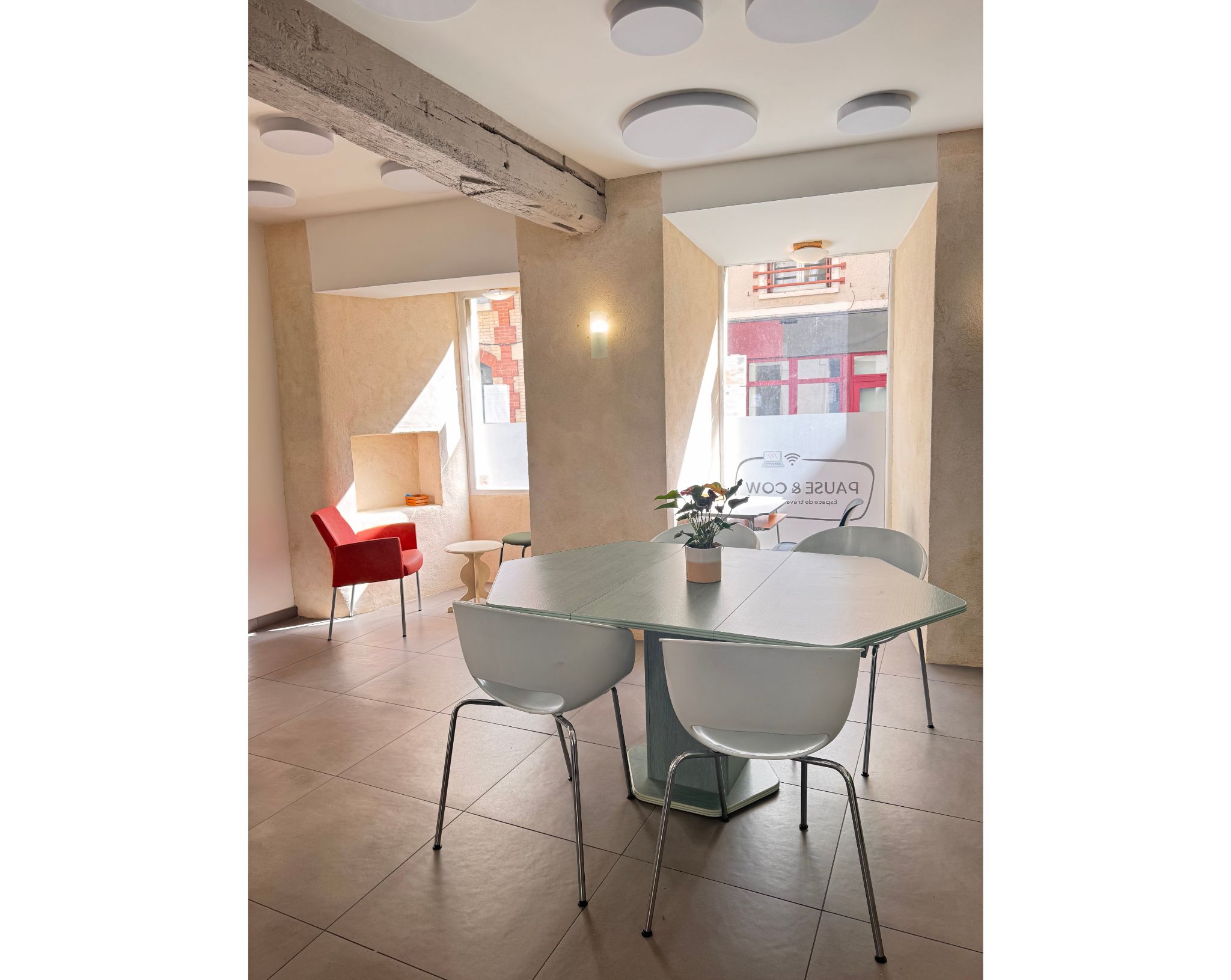 Espace de coworking créatif